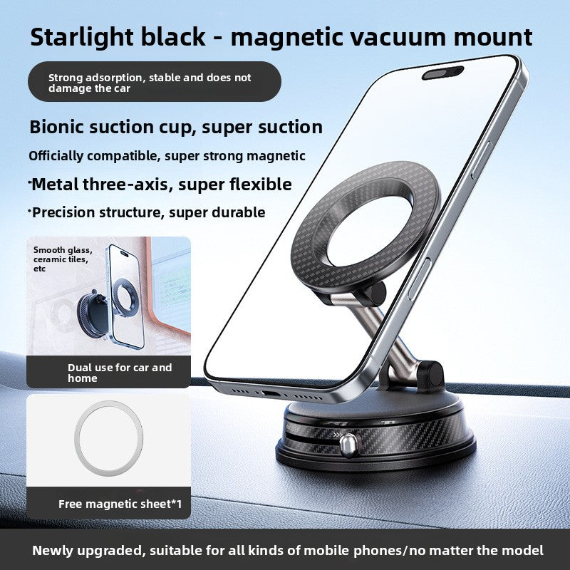 Rotating Magnetic Car Phone Holder Wireless Charging Vent Mount