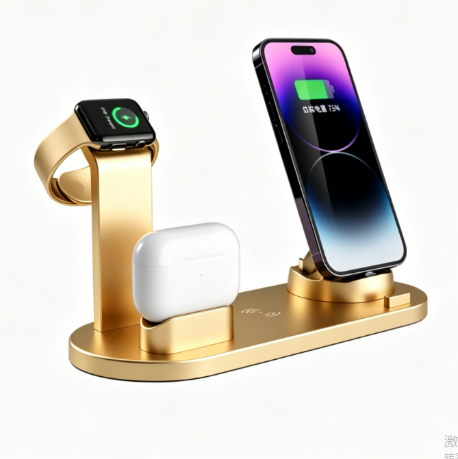 4 in 1 Wireless Charging Station for Phone Watch and Earbuds