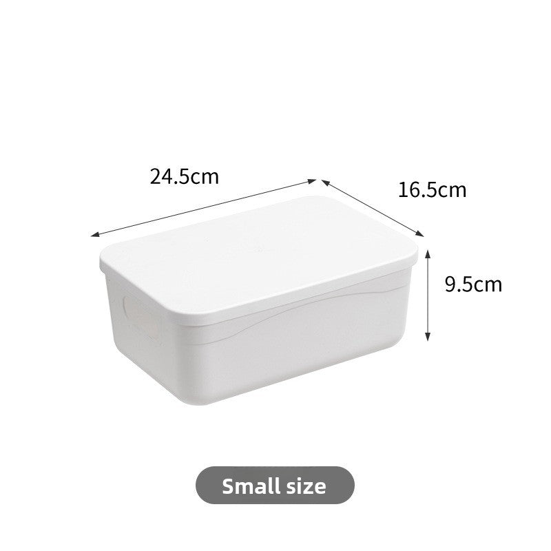 Japanese Style Plastic Storage Box Stackable Organizer for Home