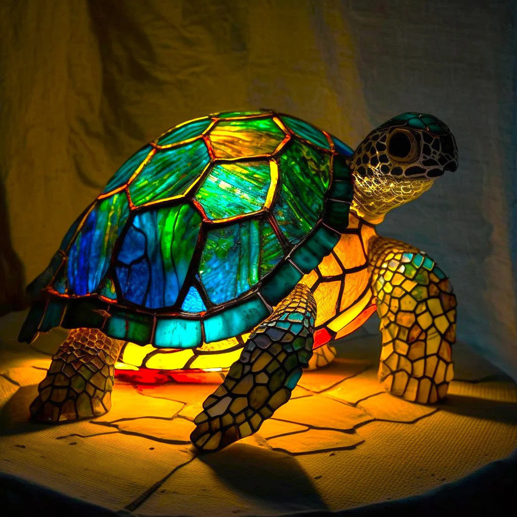 LED Night Light Animal Statue Ambient Bedside Lamp Home Decor