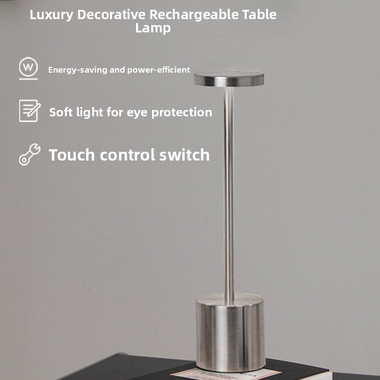 USB Charging Touch Control LED Desk Lamp Modern Lighting