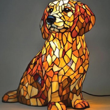 LED Night Light Animal Statue Ambient Bedside Lamp Home Decor