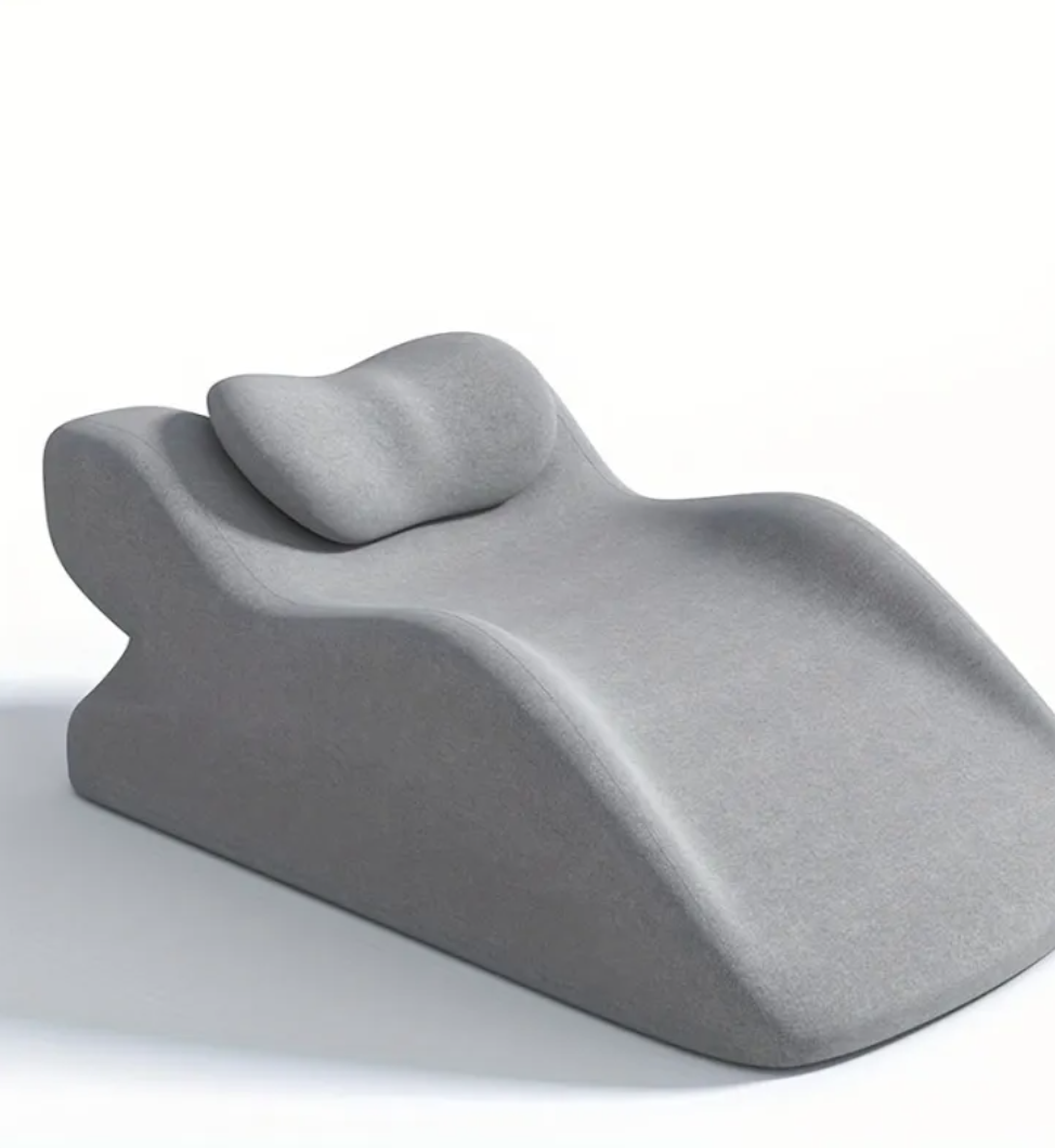 Stomach Sleeper Pillow Low Profile Ergonomic Bed Pillow for Front Sleepers
