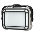Solar Work Light LED Rechargeable Camping Lamp with Magnetic Hook for Garage Tent and Power Cuts