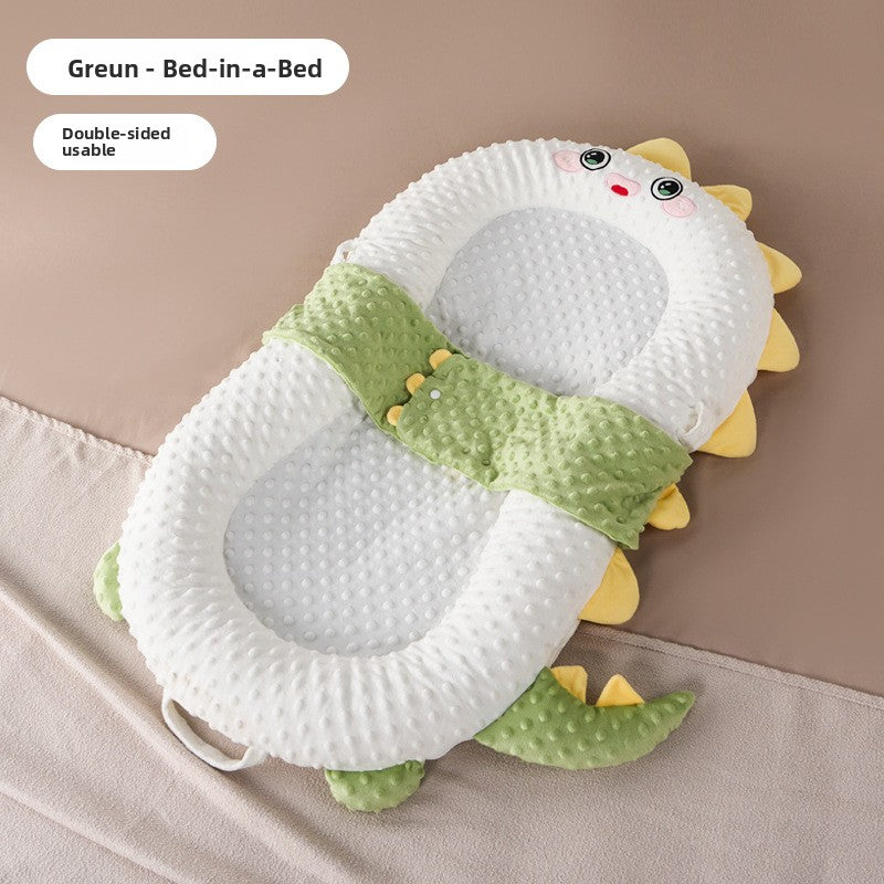 Newborn Anti Roll Sleep Positioner Soothing Baby Bed Support Nest