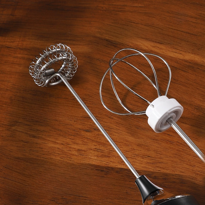 Handheld Electric Milk Frother Egg Whisk Rechargeable Coffee Mixer