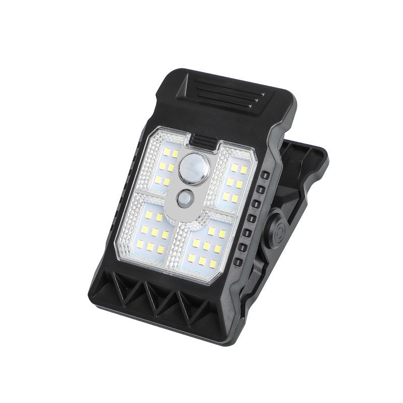 Solar Powered Motion Sensor Outdoor Wall Light Lamp