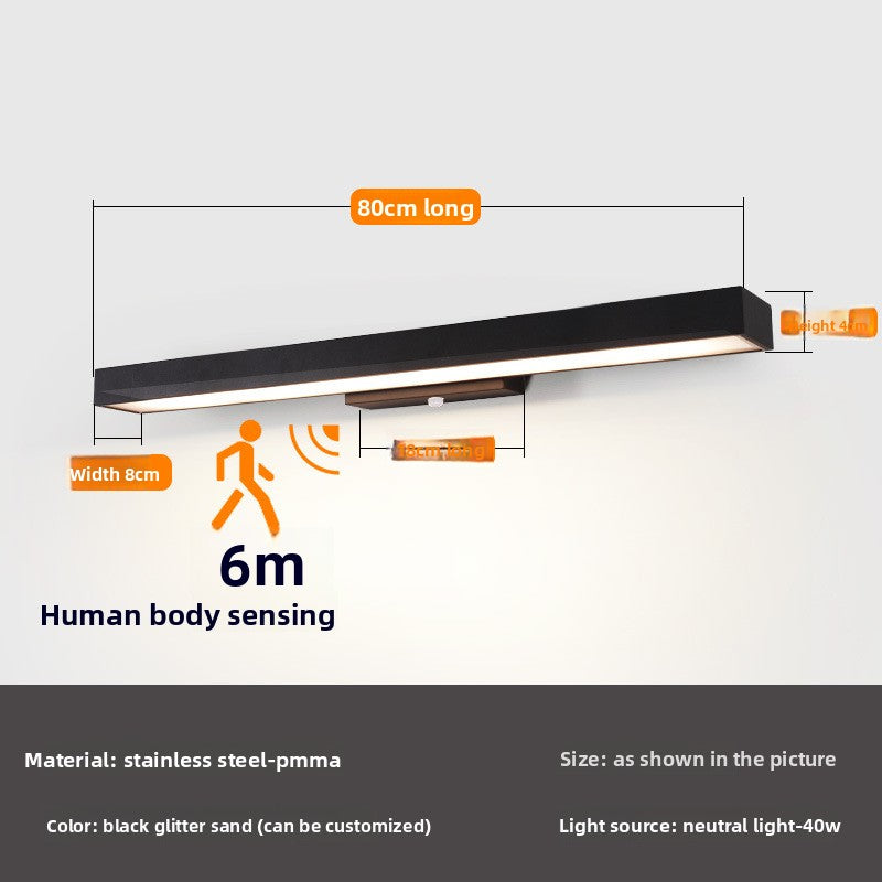 Outdoor LED Wall Light Modern Stainless Steel Waterproof