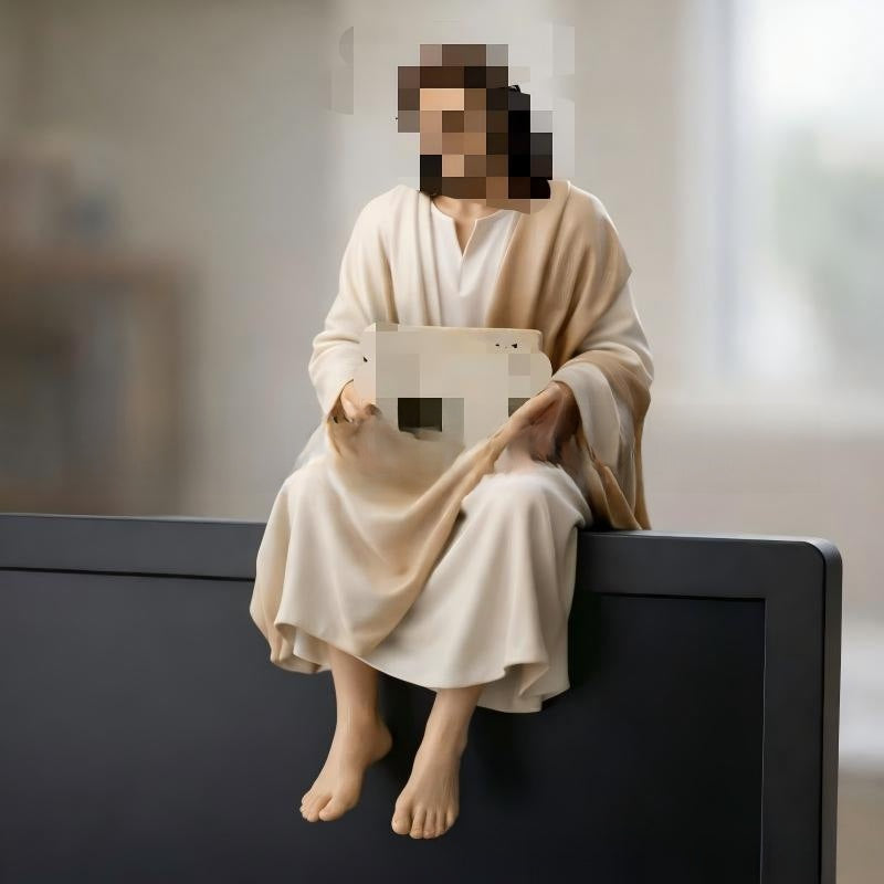 Handcrafted Resin Desk Statue Modern Sculpture Home Decor Ornament