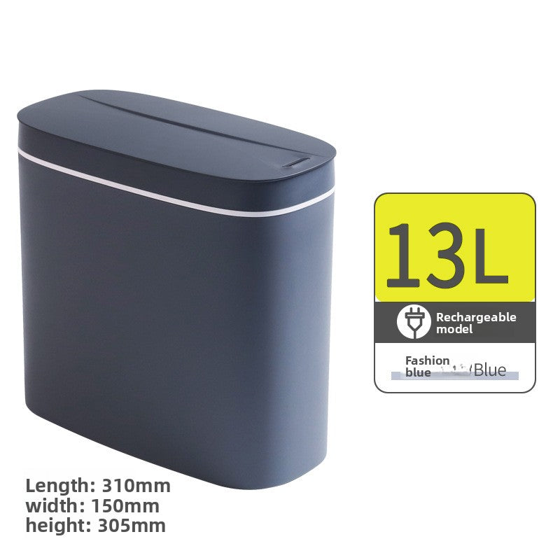 Intelligent Sensing Trash Can Touch Free Automatic Bin with Storage