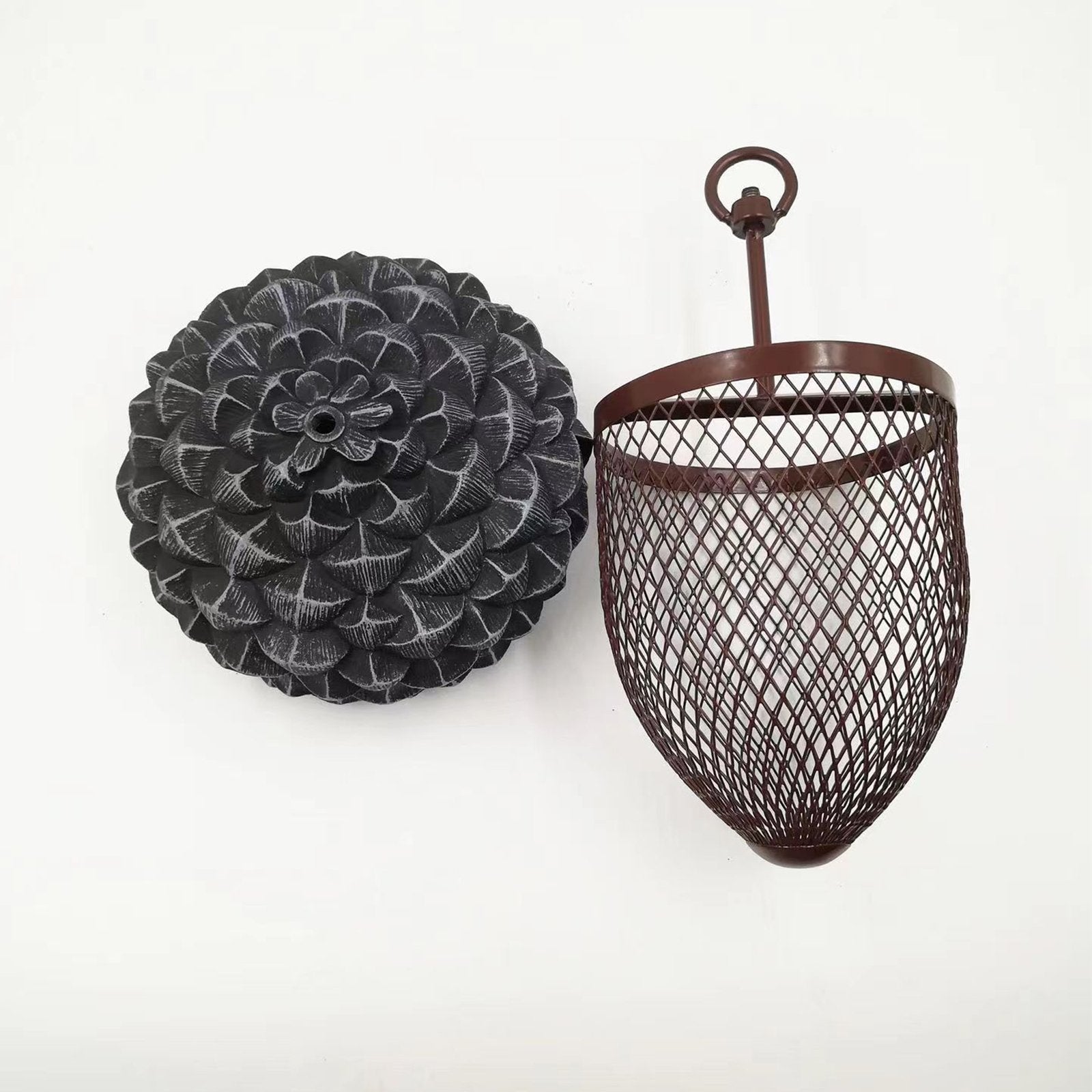 Acorn Shaped Bird Feeder Hanging Garden Feeder for Wild Birds