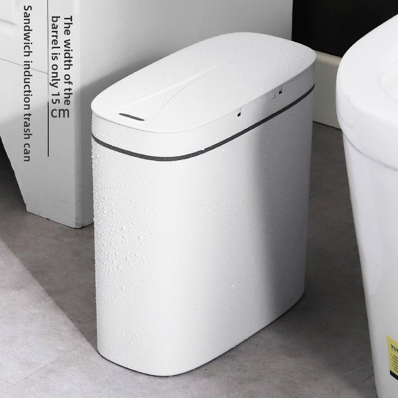 Intelligent Sensing Trash Can Touch Free Automatic Bin with Storage