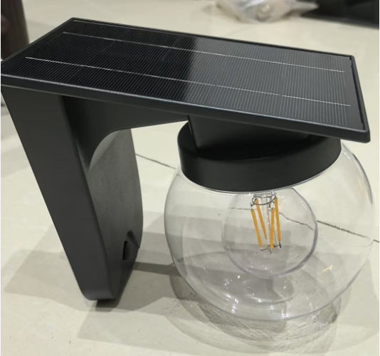 Solar Powered Outdoor Wall Light Lamp