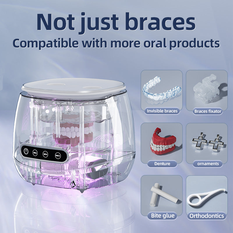 Ultrasonic Cleaning Machine Portable Jewellery and Denture Cleaner