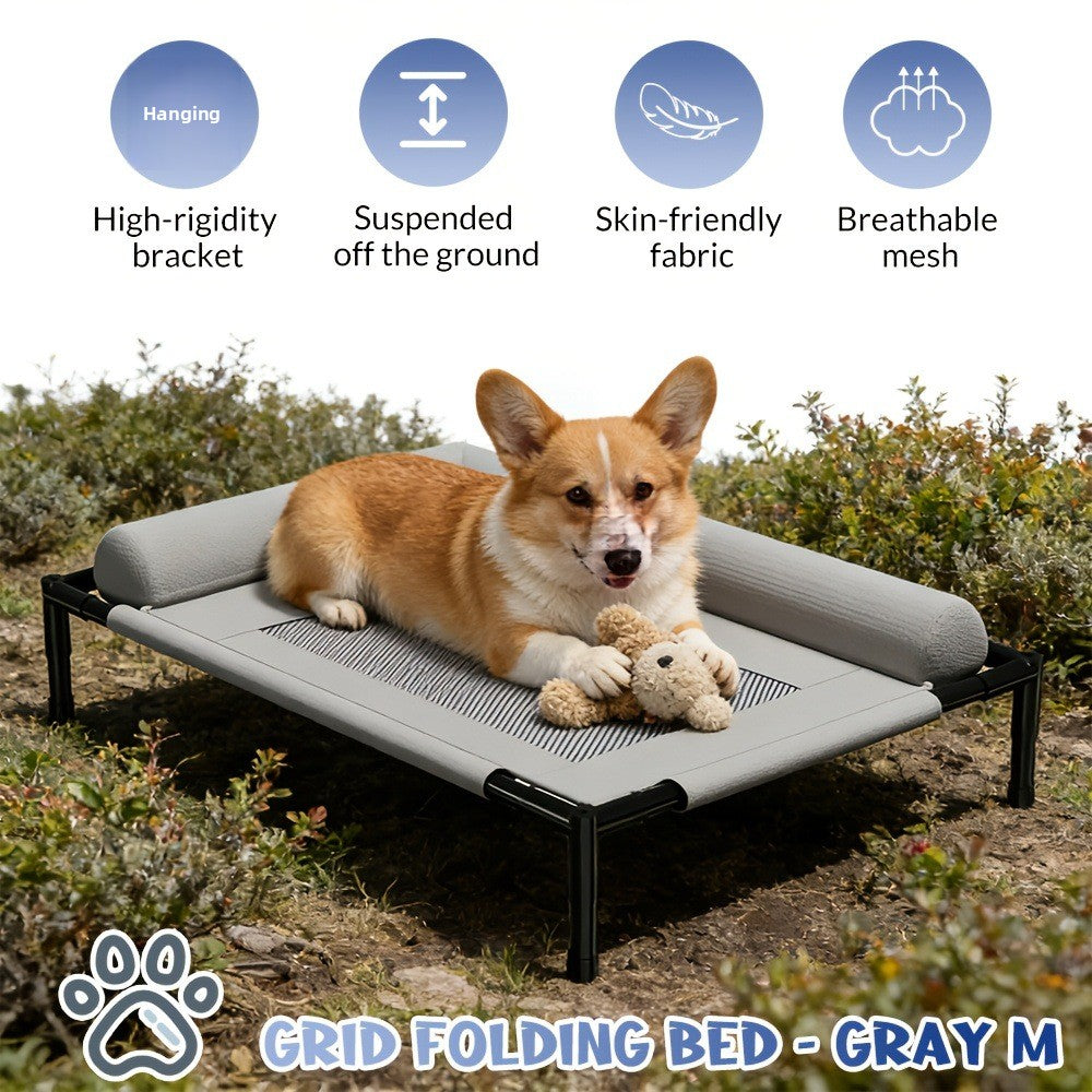 Large Dog Bed Soft Padded Washable Pet Bed for Medium and Large Dogs