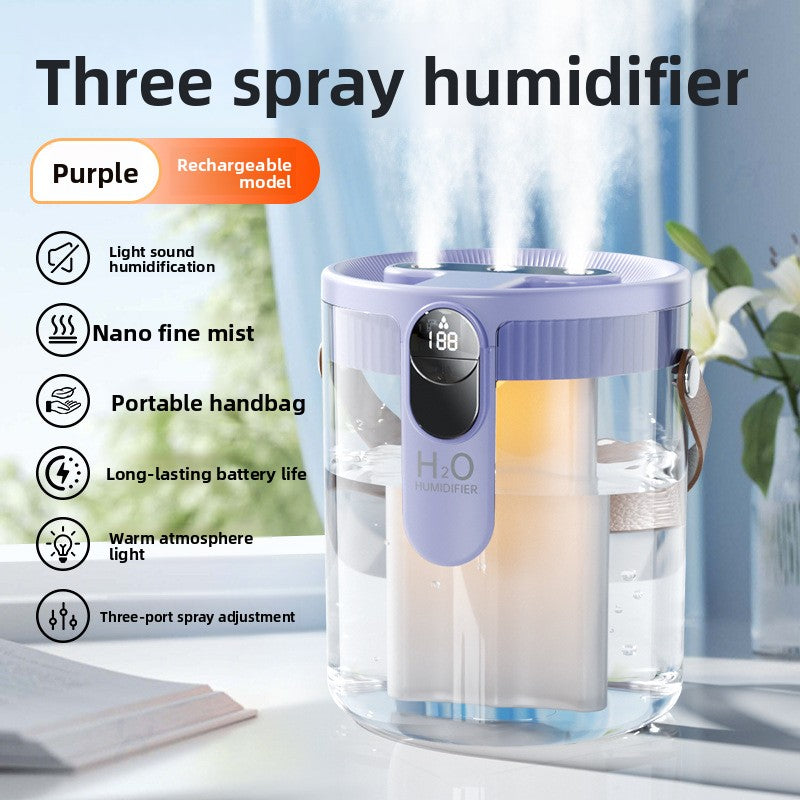 Home Humidifier Quiet Cool Mist Air Humidifier for Bedroom and Office