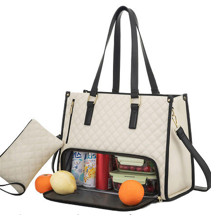 Womens Insulated Lunch Bag Leakproof Cooler Tote for Work and School