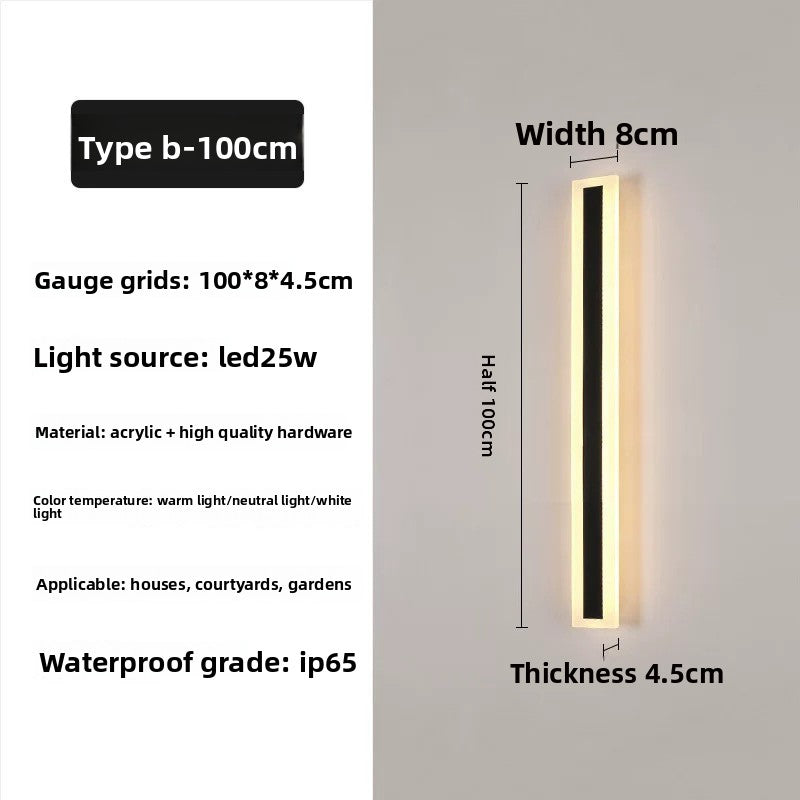 Waterproof Outdoor LED Wall Light Exterior Illumination