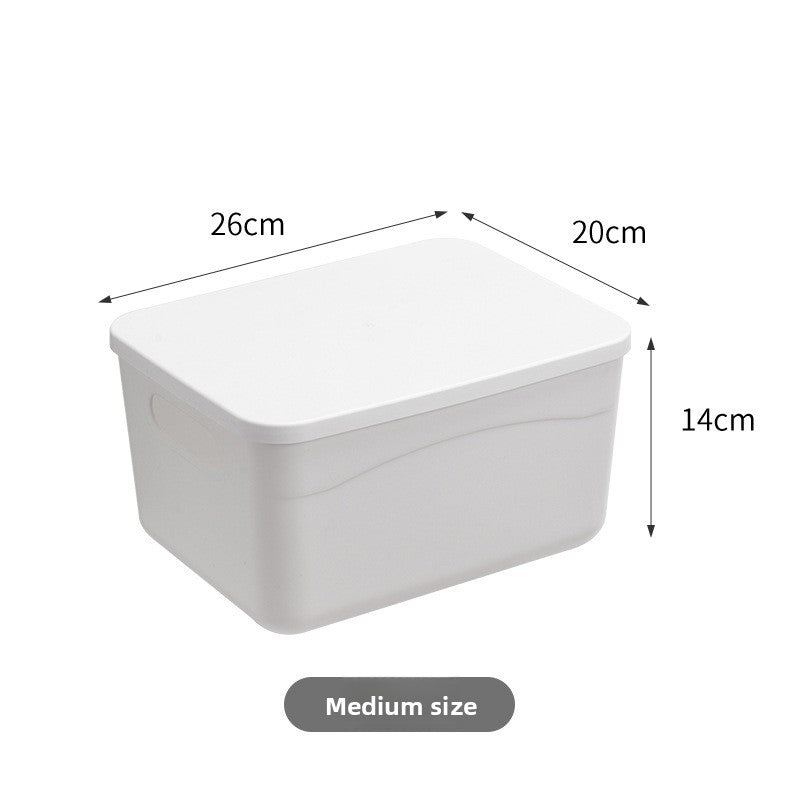 Japanese Style Plastic Storage Box Stackable Organizer for Home
