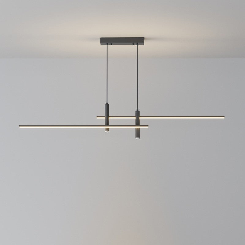 Dimmable Linear Pendant Light Modern Lamp