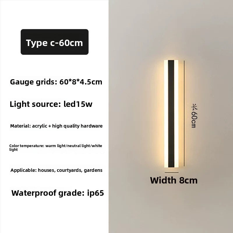 Waterproof Outdoor LED Wall Light Exterior Illumination