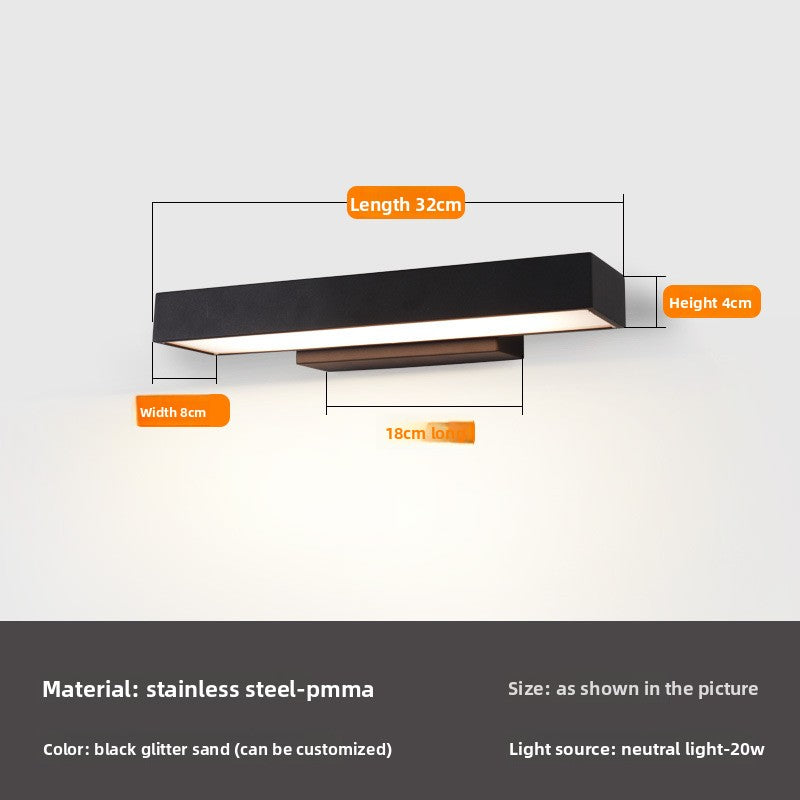 Outdoor LED Wall Light Modern Stainless Steel Waterproof