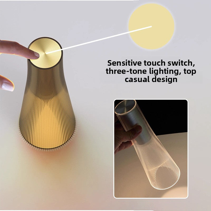 Wine Bottle Table Lamp Creative Touch Control Light
