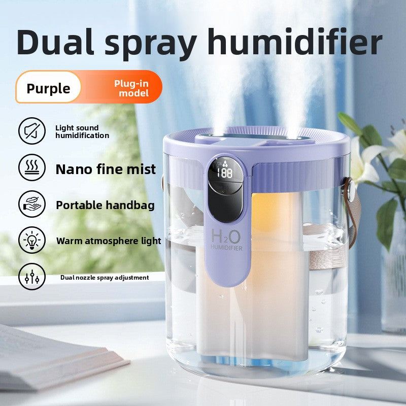 Home Humidifier Quiet Cool Mist Air Humidifier for Bedroom and Office