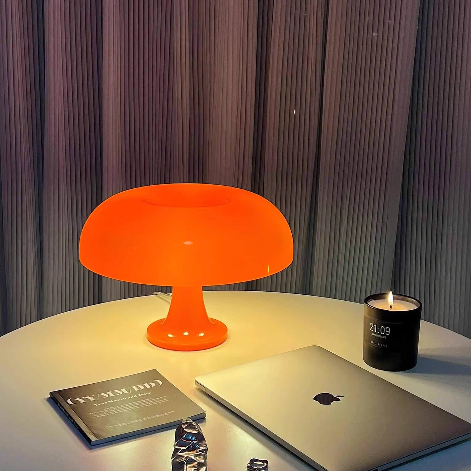 Mushroom Lamp Danish Night Light USB Touch Table Lamp for Bedroom and Nursery