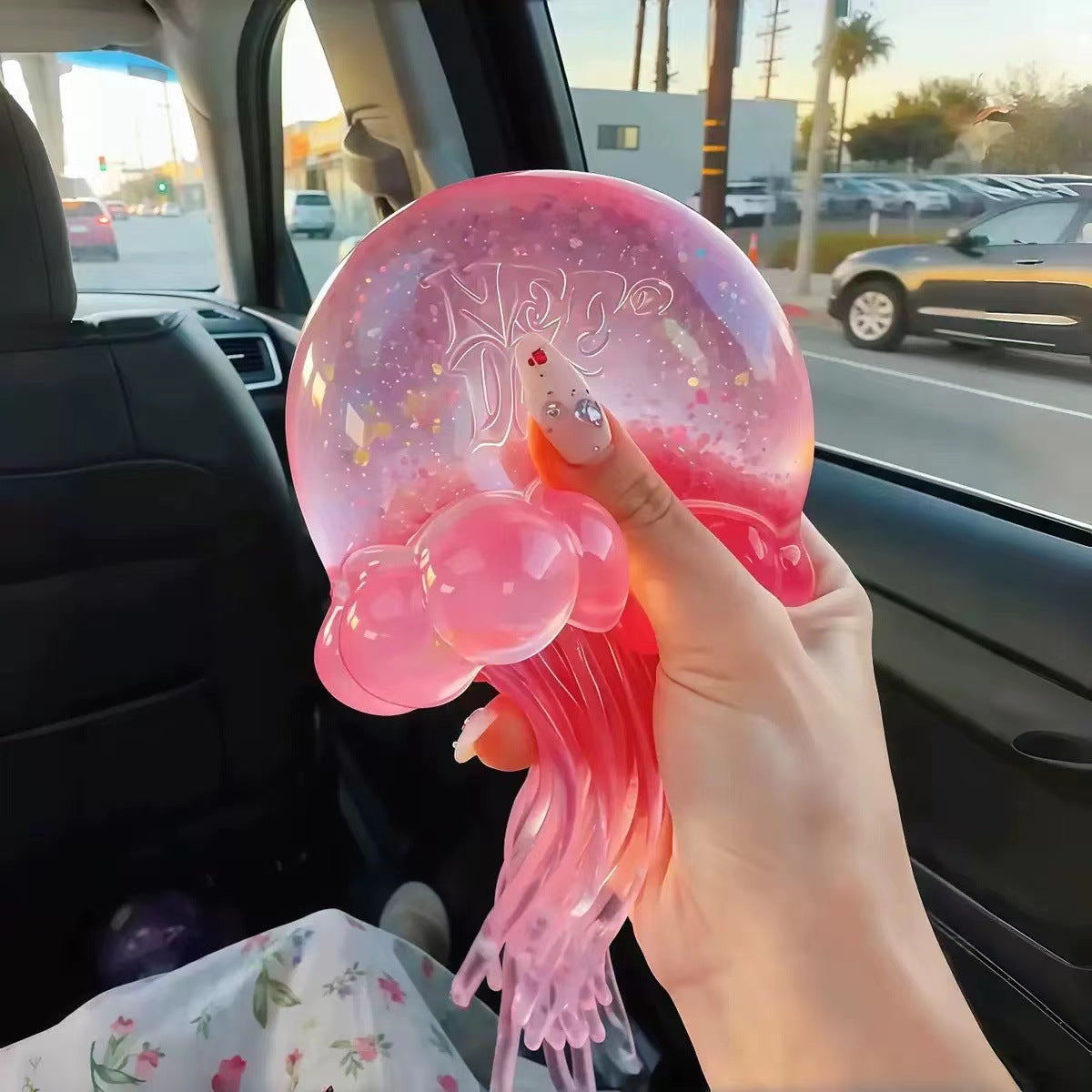 Octopus Stress Relief Squeeze Toy Jellyfish Squishy Fidget Sensory Toy