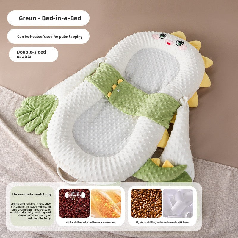 Newborn Anti Roll Sleep Positioner Soothing Baby Bed Support Nest