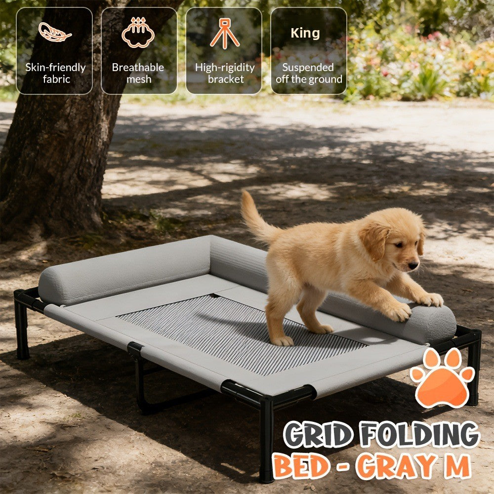 Large Dog Bed Soft Padded Washable Pet Bed for Medium and Large Dogs