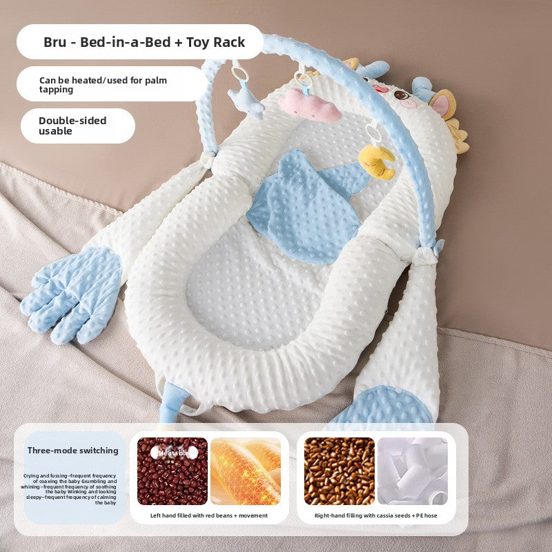 Newborn Anti Roll Sleep Positioner Soothing Baby Bed Support Nest