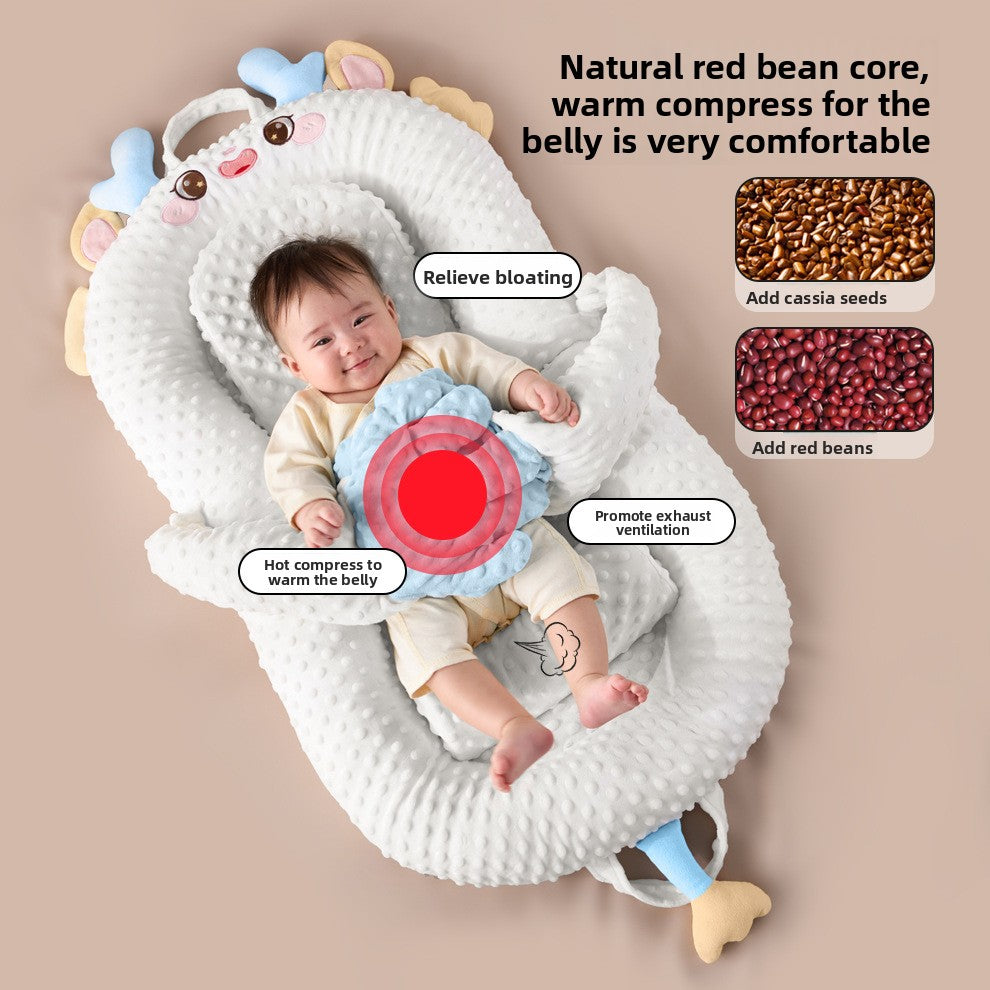 Newborn Anti Roll Sleep Positioner Soothing Baby Bed Support Nest