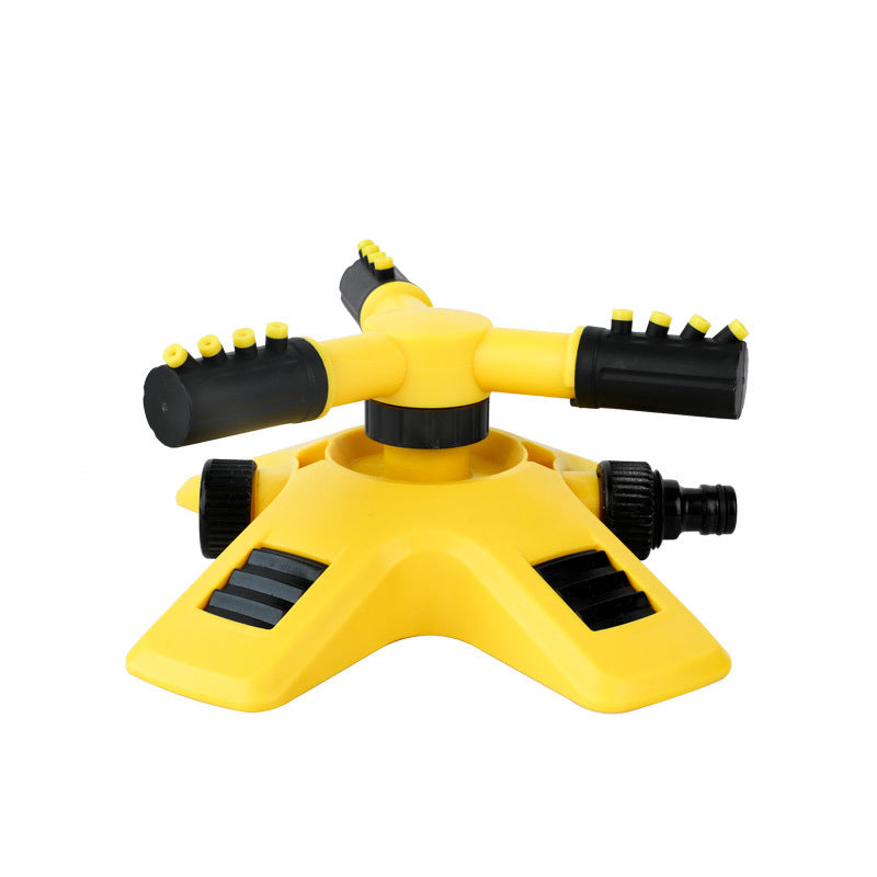 360 Degree Rotating Lawn Sprinkler Three Arm Garden Watering