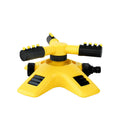 360 Degree Rotating Lawn Sprinkler Three Arm Garden Watering