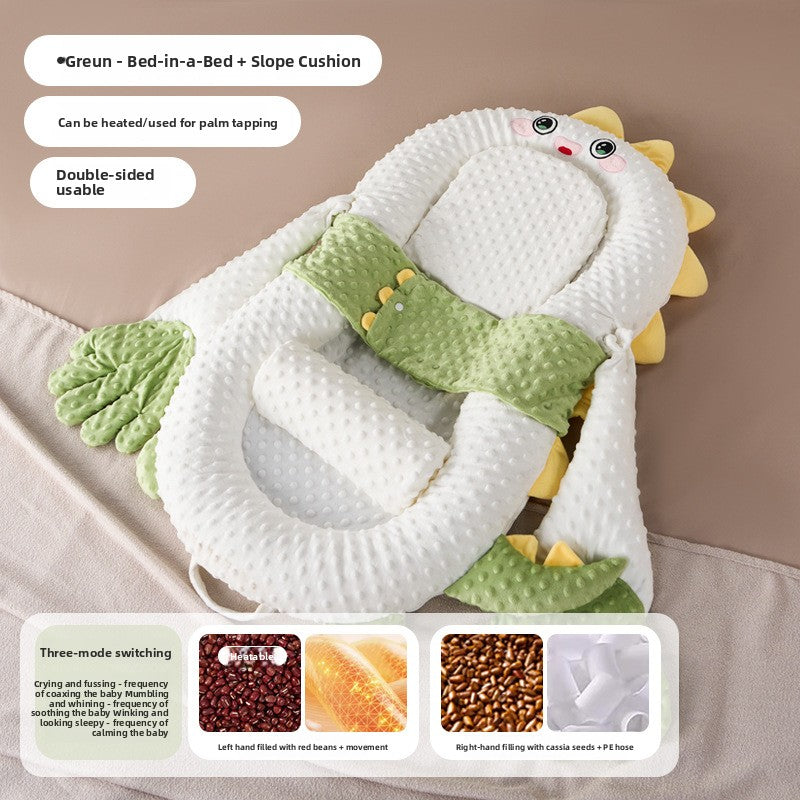 Newborn Anti Roll Sleep Positioner Soothing Baby Bed Support Nest