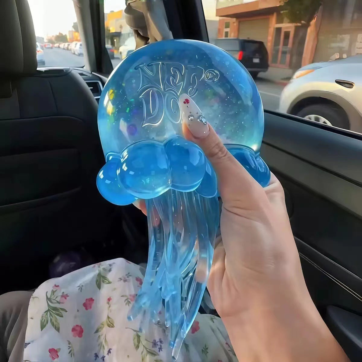 Octopus Stress Relief Squeeze Toy Jellyfish Squishy Fidget Sensory Toy