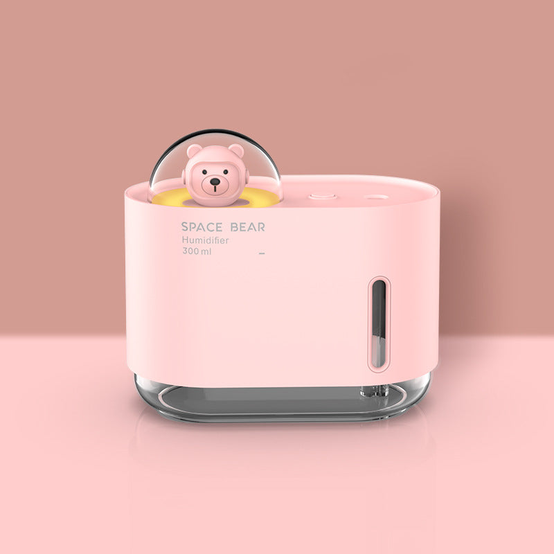 Space Bear Humidifier Cute Quiet Desktop Home Air Hydration