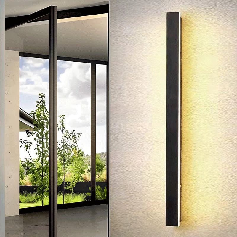 Minimalist Outdoor LED Strip Wall Light Modern Lighting