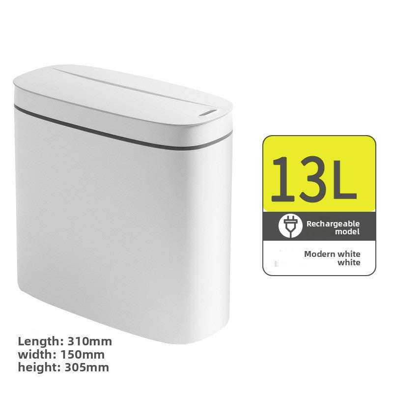 Intelligent Sensing Trash Can Touch Free Automatic Bin with Storage