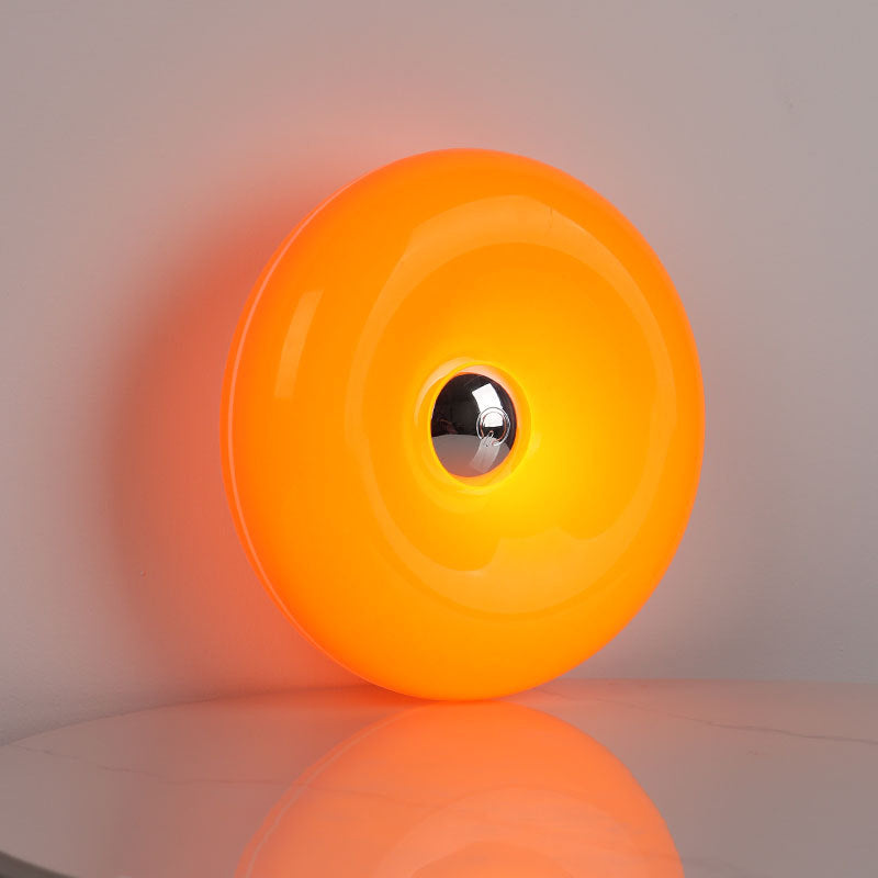 Vintage Donut Shape Touch Control LED Table Lamp Lighting