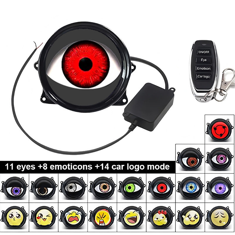 Devil Eye LED Dynamic Car Headlight Ambient Lamp Lighting