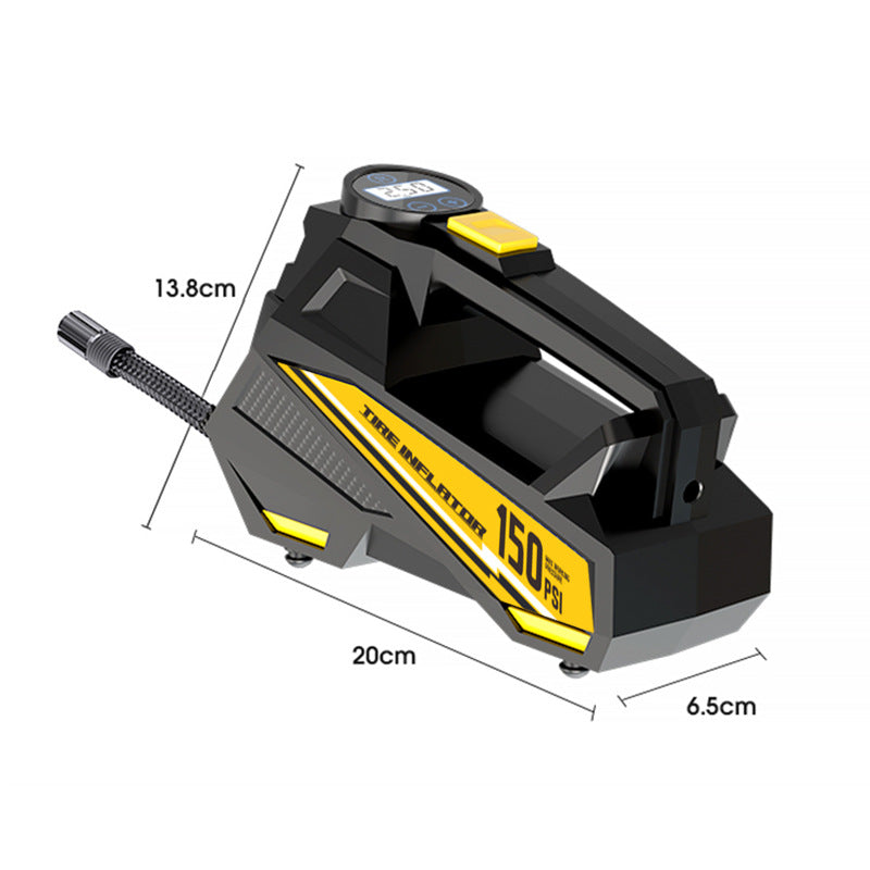 Portable Car Tyre Inflator Digital Air Pump with Pressure Display