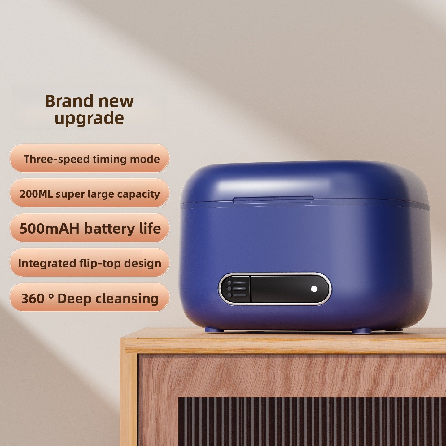 Ultrasonic Cleaning Machine Portable Jewellery and Denture Cleaner