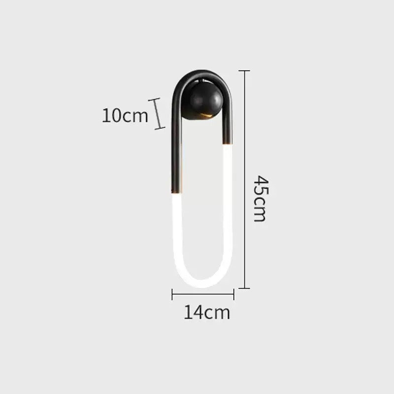 U Shape LED Wall Light Lighting Lamp
