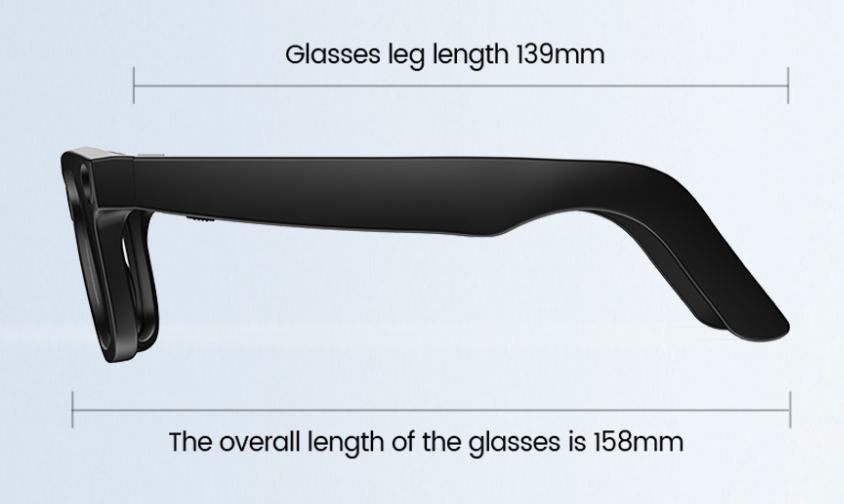 AI Camera Smart Glasses Hands Free Photo and Video Recording