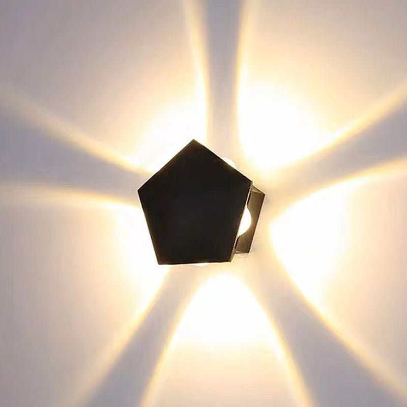 ABS Plastic LED Wall Lamp Indoor Outdoor Use Lighting Light