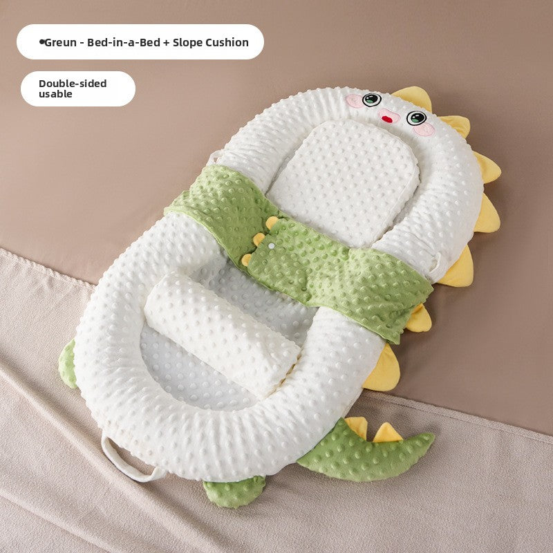 Newborn Anti Roll Sleep Positioner Soothing Baby Bed Support Nest