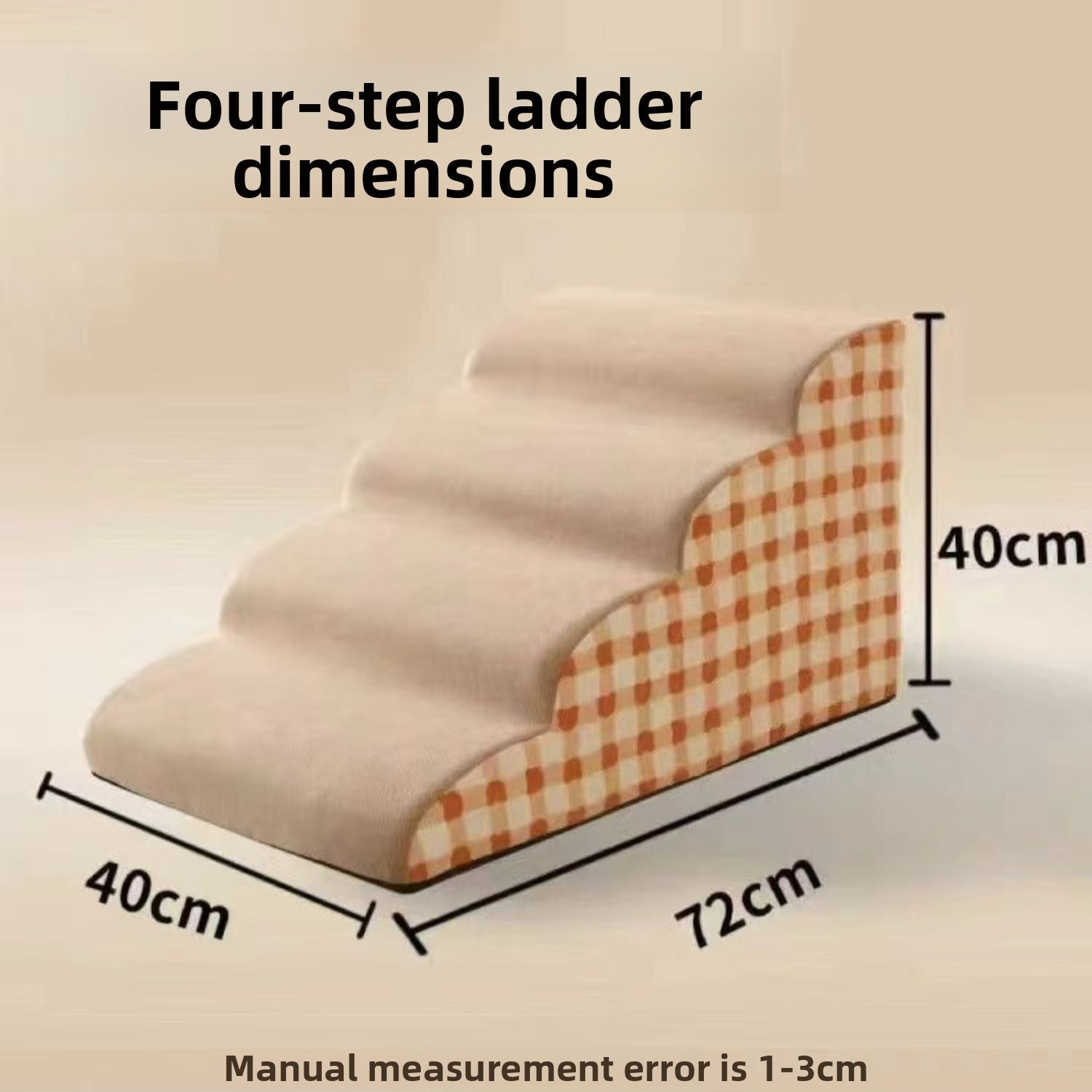 Pet Stairs Climbing Ladder Soft Dog Steps for Beds and Sofas